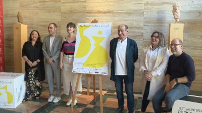 Presentación del 53 Festival Internacional de Cine de Huesca. / Aragón TV