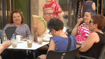 Los termómetros marcarán temperaturas poco habituales para esta época del año. / Aragón TV