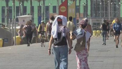 El calor se ha instalado en buena parte de la península Ibérica. / Aragón TV