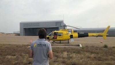 La base de Villanueva de Gállego cuenta con 1.720 metros cuadrados distribuidos en tres áreas. / Gobierno de Aragón