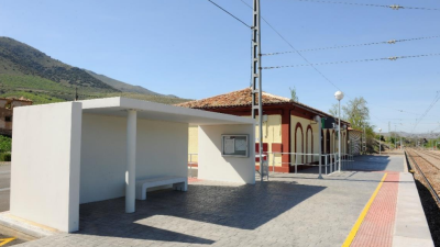 Proyecto para la estación Paracuellos-Sabiñán. / Ministerio de Transportes