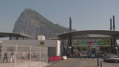 La frontera física de Gibraltar, la Verja, desaparecerá con la firma de este acuerdo./ Aragón TV