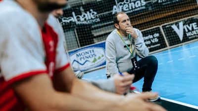 José Francisco Nolasco, durante un partido de la presente temporada.