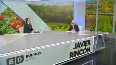 Entrevista al consejero de Agricultura, Javier Rincón, en Buenos Días de Aragón TV. / Aragón TV