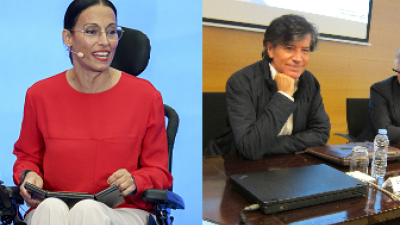 Teresa Perales y López Otín, nombrados marqueses por el rey. / Europa Press