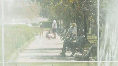 Aragón ha sido una de las comunidades con más calor de este sábado. / Aragón TV