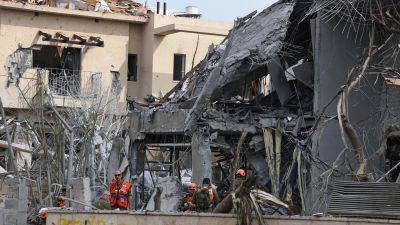 Ataque con misiles iraníes en Ness Ziona, al sur de Tel Aviv, Israel. / EFE