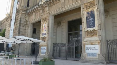 El MNAC es el actual custodio de las pinturas de Sijena. / Aragón TV