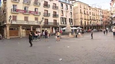 La plaza del Torico será el epicentro de la fiesta turolense. / Aragón TV