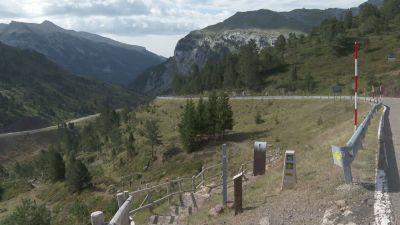 Por Aragón discurren 98 kilómetros del Camino de Santiago Francés. / Aragón TV