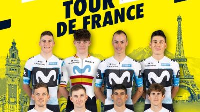 Convocados por el Movistar Team para el Tour de Francia.