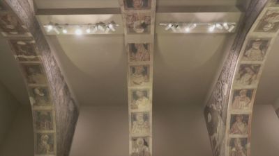 Las pinturas murales del monasterio de Sijena expuestas en el MNAC. / Aragón TV