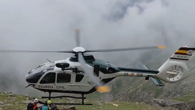 Rescate en el Pico Robiñera. / Guardia Civil