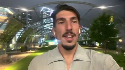 Juan Carlos Gimeno, durante su charla con Aragón Deporte.