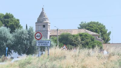 Torrecilla de Valmadrid, un barrio donde residen 24 habitantes. / Aragón TV