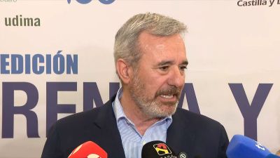 Jorge Azcón habla sobre el acuerdo de financiación singular para Cataluña. / Aragón TV