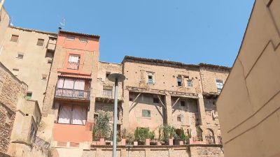 Casas colgadas en Tarazona. / Aragón TV
