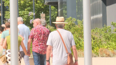 Los termómetros podrán alcanzar los 40 grados en algunos puntos de Aragón. / Aragón TV