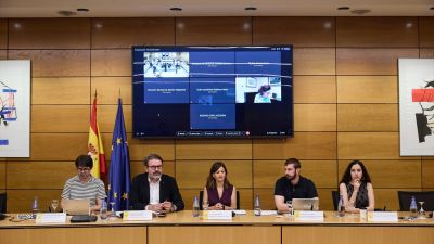 La ministra de Juventud e Infancia, Sira Rego, presidía la Conferencia Sectorial de Infancia y Adolescencia que no se ha llegado a celebrar. / Europa Press