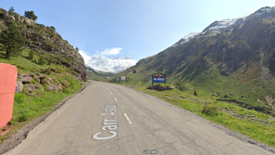 Carretera de acceso a Astún. / Google Maps