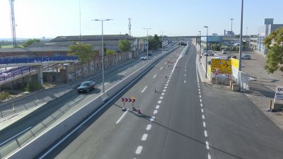 El accidente ha ocurrido en torno a las 12.30 horas en el punto kilométrico 228,00. / Aragón TV