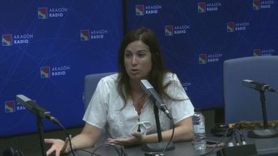 Tatiana Gaudes, concejal de Movilidad y Medio Ambiente, en el programa 'Buenos Días' de Aragón Radio