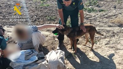 Martina, especialista en la búsqueda de personas, es la heroína de esta historia. | Guardia Civil