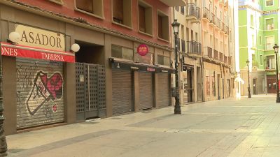 Zaragoza se vacía en agosto. / Aragón TV