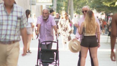 Zaragoza activa el Plan Municipal de Emergencias por olas de calor. / Aragón TV