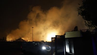 Incendio en Tres Cantos, Madrid. / EFE