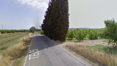 La carretera TE-35 conecta la A-1512 en Albarracín con la A-2515. / Google Maps