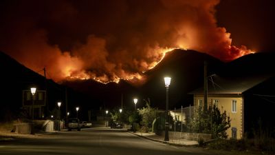 Incendio en Carballeda de Valdeorras. / Aragón TV