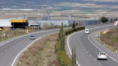 Uno de los tramos ya finalizados de la A-68, conocida como la autovía del Ebro. / Aragón TV