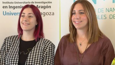 Ana Serrano y María Sancho son las investigadoras que han obtenido la financiación / Aragón TV