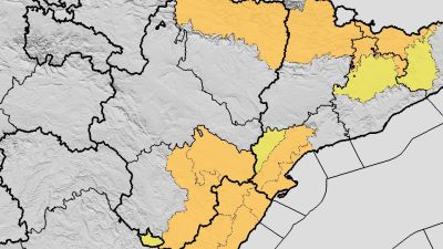 Se prevén chubascos y tormentas de hasta 30 litros por metro cuadrado / AEMET