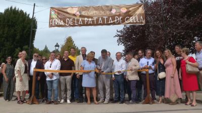 Esta feria es la apuesta de Cella por poner su patata a la cabeza de la economía local / Aragón TV