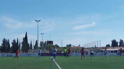 Imagen del partido disputado por el Zaragoza CFF.