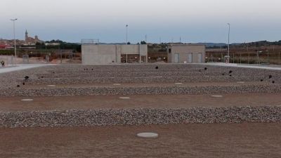 Imagen del estado actual de la depuradora de Aguaviva. | Gobierno de Aragón