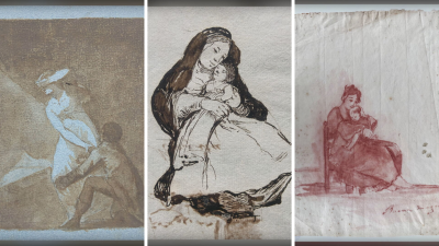 Dos expertos de la Universidad de Zaragoza han confirmado la autenticidad de tres obras inéditas de Francisco de Goya. / Aragón TV