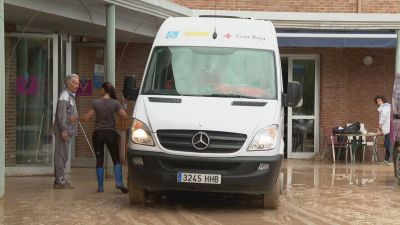 Los usuarios de la residencia de Santa Fé han sido derivados a otros centro. Aragón Tvras las fuertes lluvias