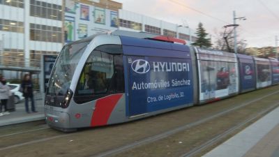 Los trabajadores del tranvía de Zaragoza convocan una huelga del 12 al 19 de octubre. / Aragón TV
