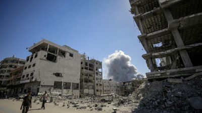 Trump ha pedido a Israel el cese de los bombardeos sobre Gaza. / Mohamed Saber (EFE)