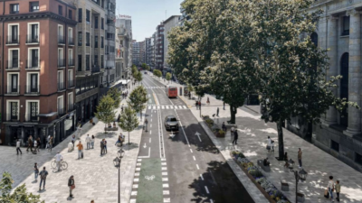 Las obras obligarán a desviar seis líneas de autobús urbano. / Ayuntamiento de Zaragoza