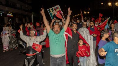 Miles de marroquíes celebraron en la calle la resolución sobre el Sáhara. | EFE