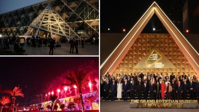 Ceremonia de inauguración del Gran Museo Egipcio en Guiza, Egipto. / EFE