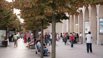 Zaragoza alcanza su récord de población empadronada, con 727.475 habitantes en octubre de 2025. / Europa Press
