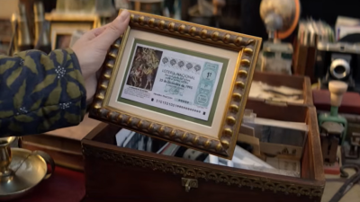 El décimo protagonista del anuncio de la Lotería de Navidad de 2025. / Aragón TV