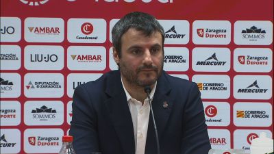 Carlos Cantero en rueda de prensa.