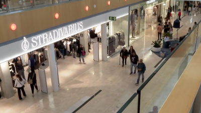 Centro comercial en Zaragoza. / Aragón TV