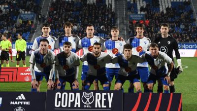Once que ha presentado el Ebro para su duelo ante el Osasuna.